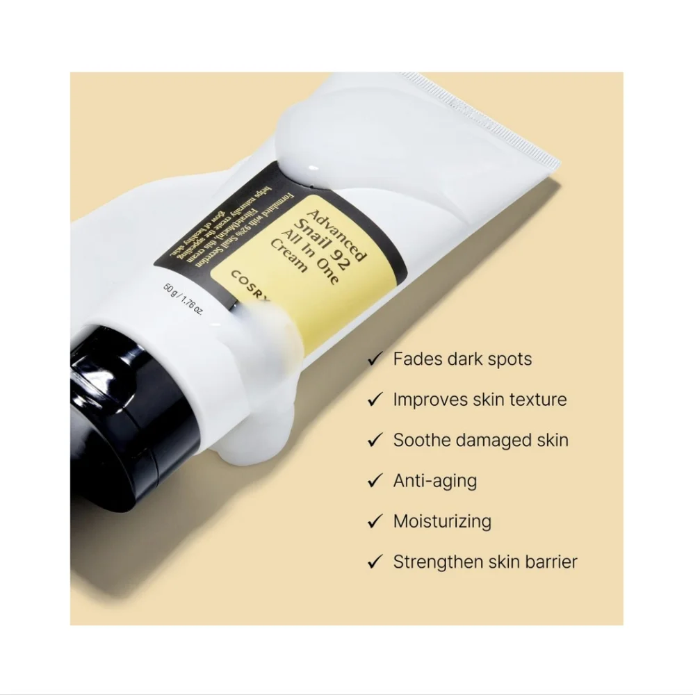 COSRX Advanced Snail 92 All In One Cream - 3.52 oz. - NIB